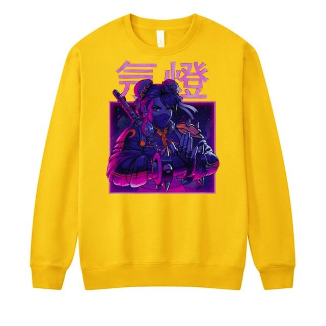 Ninja Anime Long Sleeve Tee