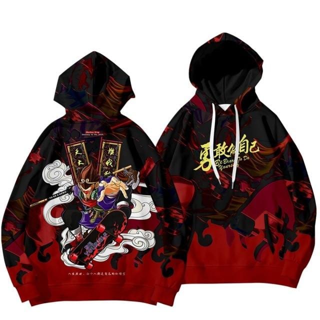 Cartoon Graphics Hoodie