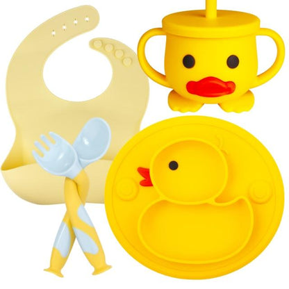 Baby Silicone Plate Set