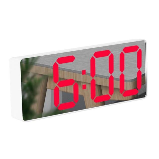 Mirror Alarm Clock LED