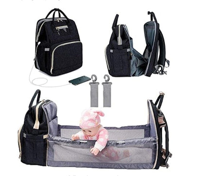 3 In 1 Diaper Bag Backpack