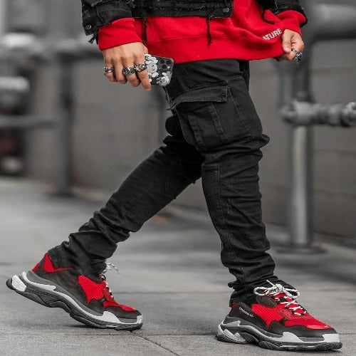 Men Multi Pocket Cargo Pants