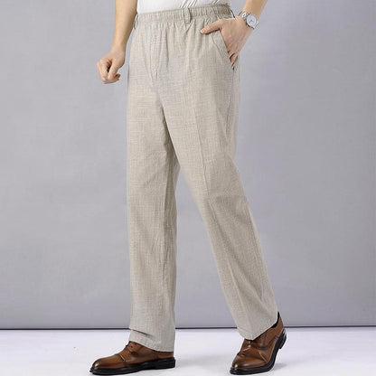 Men's High Waist Trausers Summer Pants