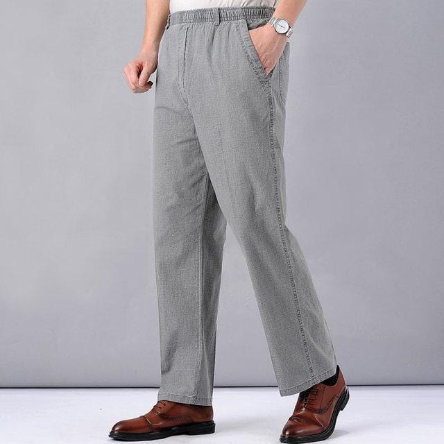 Men's High Waist Trausers Summer Pants