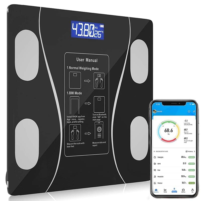 Smart Wireless Digital Bathroom Weight Scale