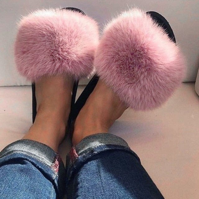 Women luxury slippers