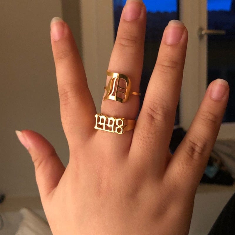 Birth Year Rings For Women