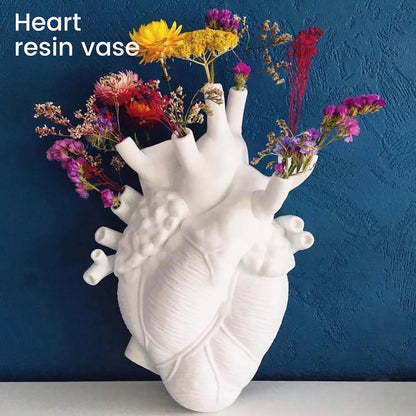 Anatomical Heart Shape Flower Vase