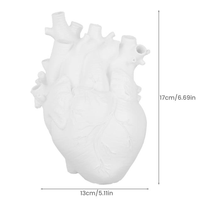 Anatomical Heart Shape Flower Vase