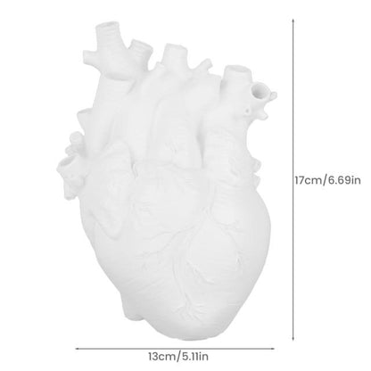 Anatomical Heart Shape Flower Vase