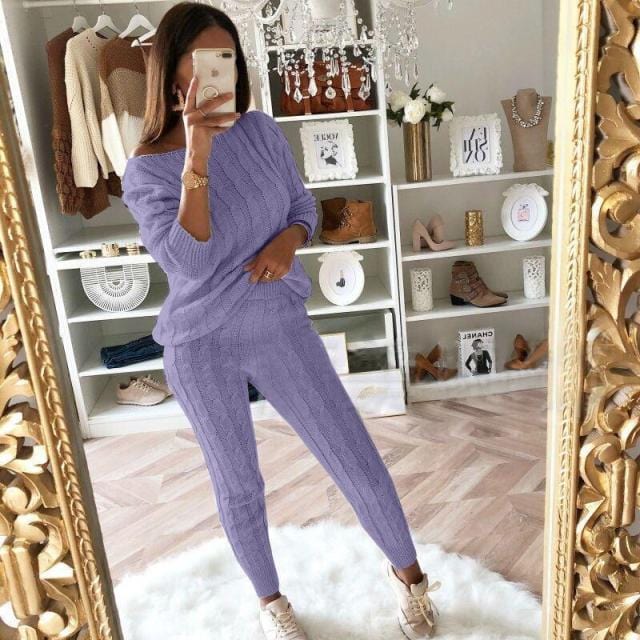 Knitted Sweater and Pants