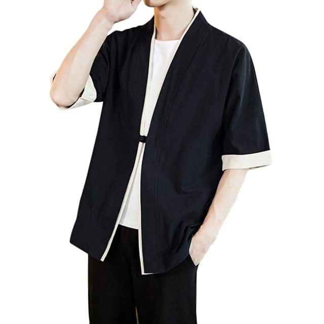 Mens Kimono Shirt