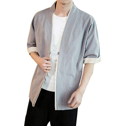 Mens Kimono Shirt