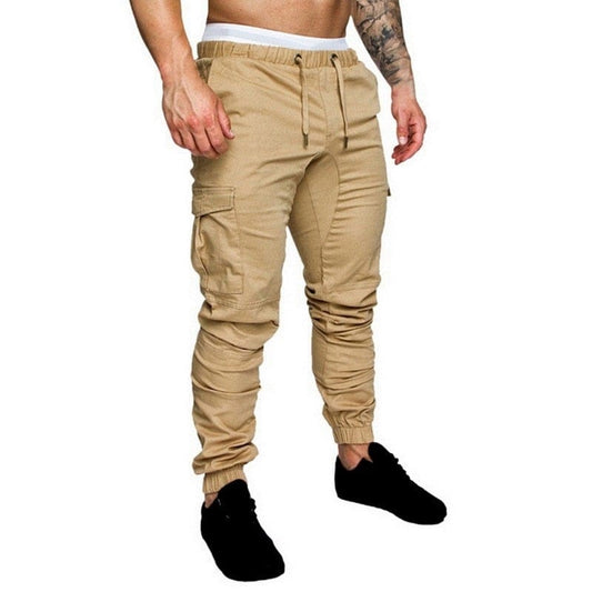 Male Jogger Cargo Harem Pencil Pants