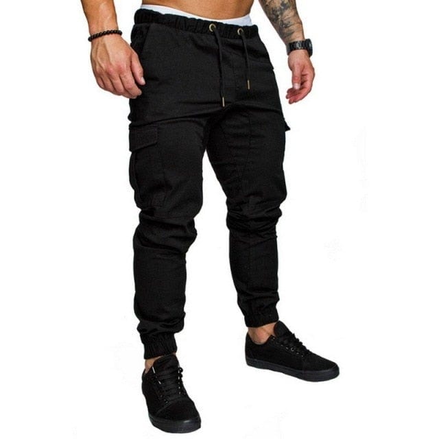 Male Jogger Cargo Harem Pencil Pants