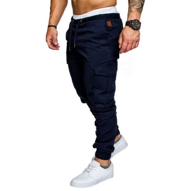 Male Jogger Cargo Harem Pencil Pants