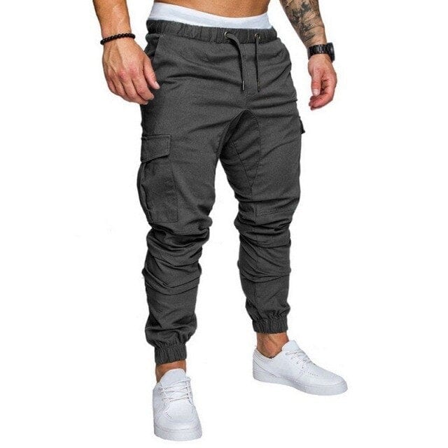 Male Jogger Cargo Harem Pencil Pants