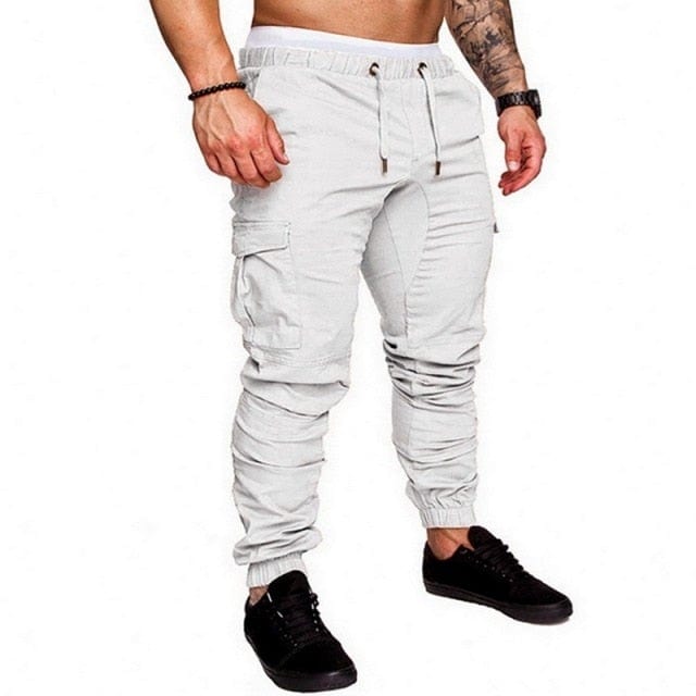 Male Jogger Cargo Harem Pencil Pants