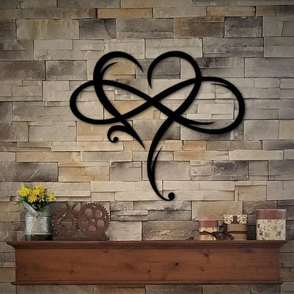 Iron Heart Wall Decoration