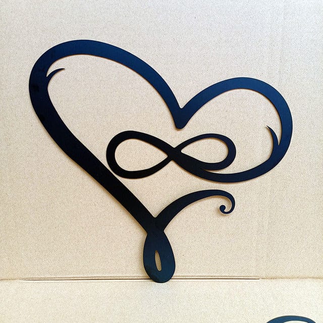 Iron Heart Wall Decoration