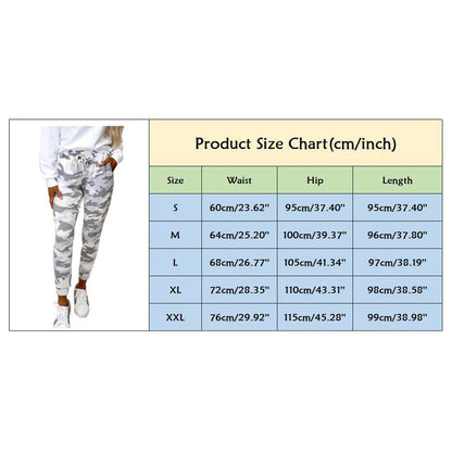 Women Camouflage Joggers