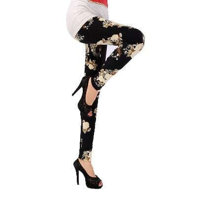 Black Milk Print Leggings