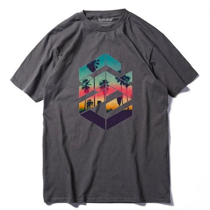 Palm Tree Sunset Shirt