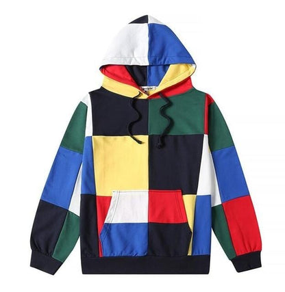 Colorful Plaid Hoodie