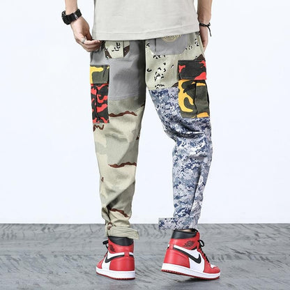 Patchwork Cargo Pants