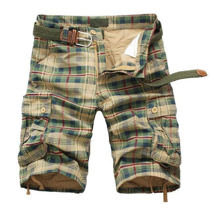 Fashion Plaid Shorts