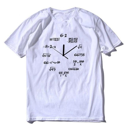 Math Clock T Shirt