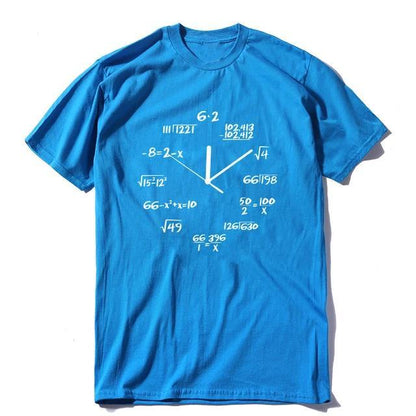 Math Clock T Shirt