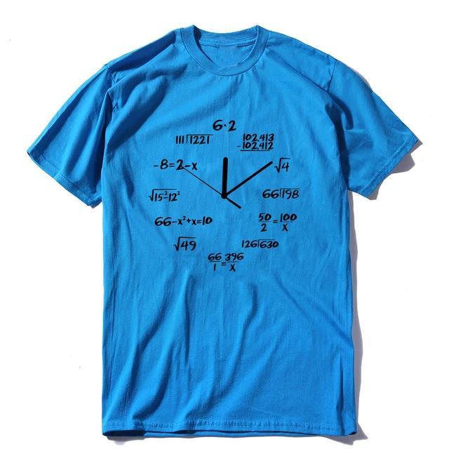 Math Clock T Shirt