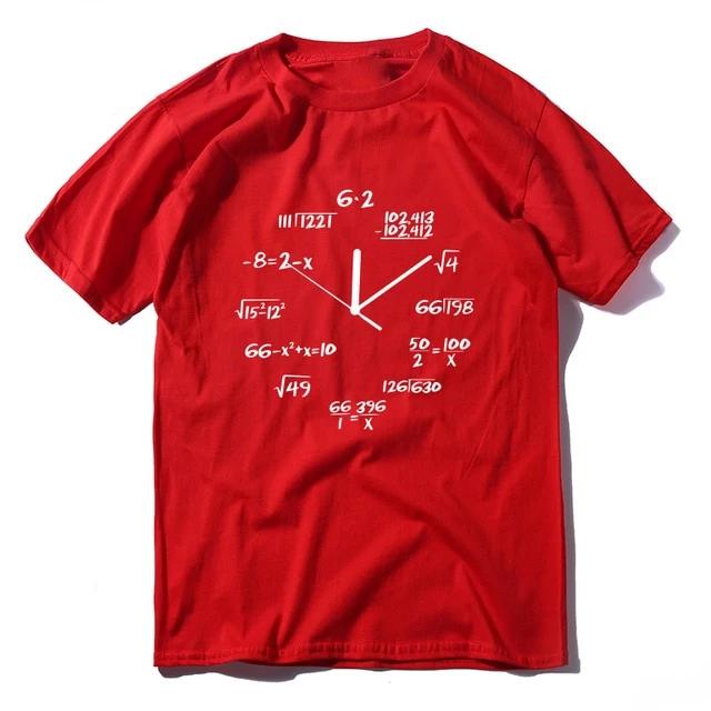 Math Clock T Shirt