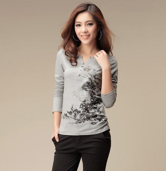 Women T-Shirt Long Sleeve