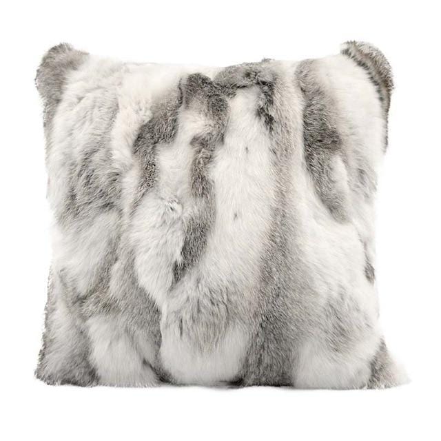 Genuine Rabbit Fur Pillow Case