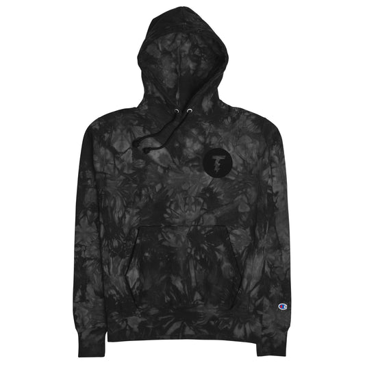 Blockchain tie-dye hoodie