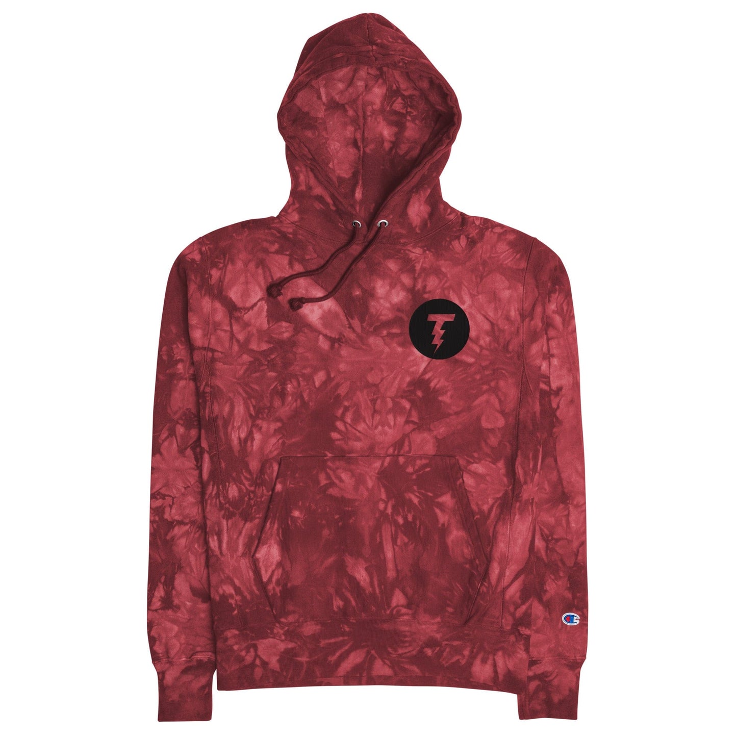 Blockchain tie-dye hoodie