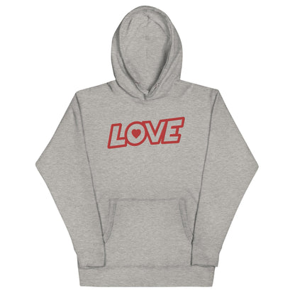 Embroidered Love Hoodie