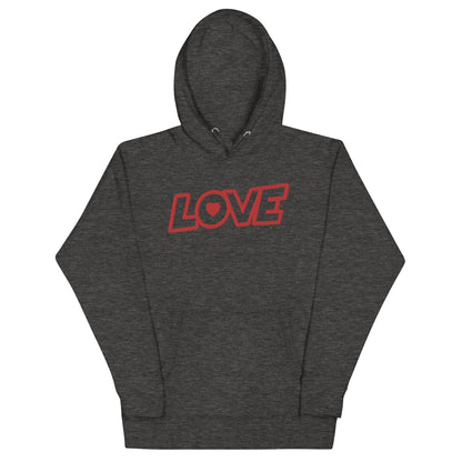 Embroidered Love Hoodie