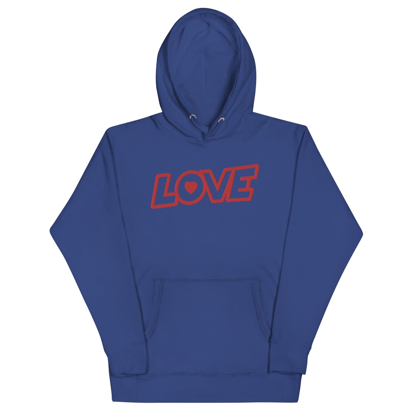 Embroidered Love Hoodie