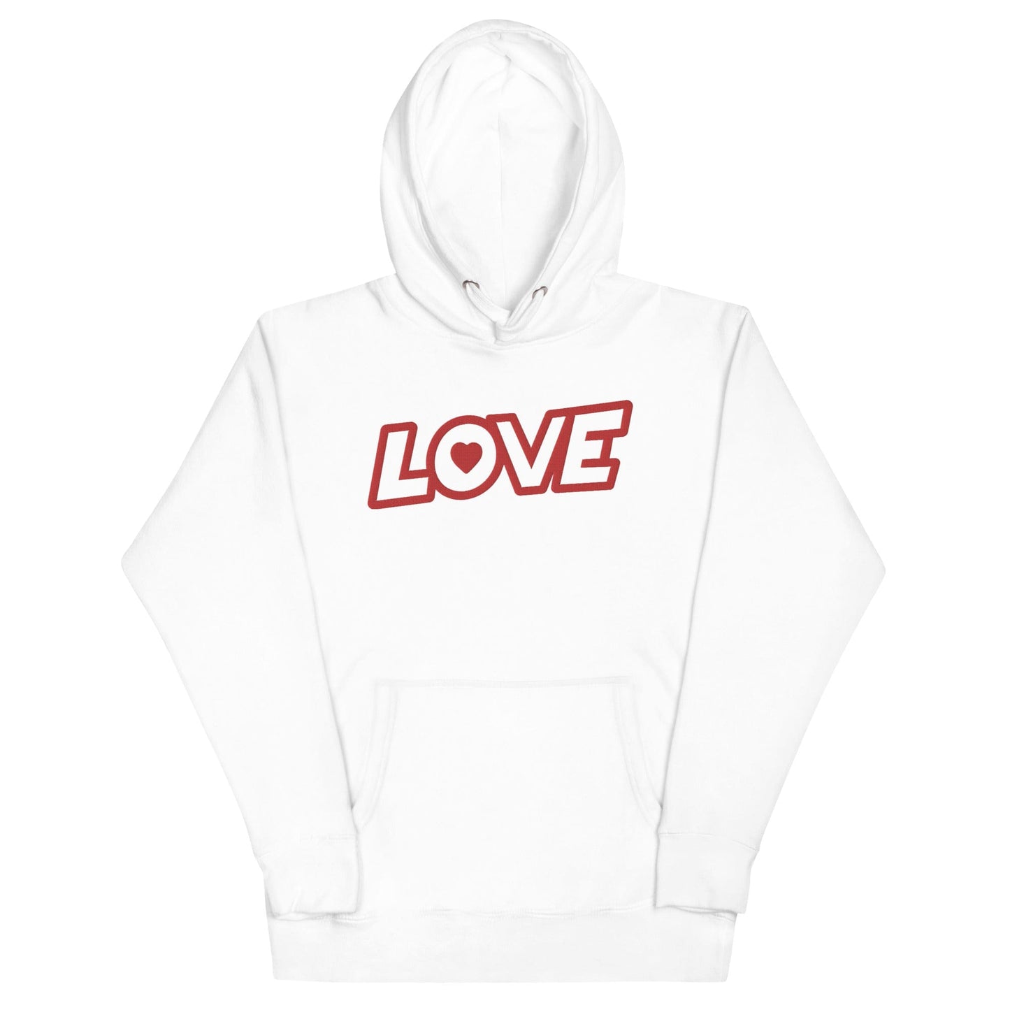 Embroidered Love Hoodie