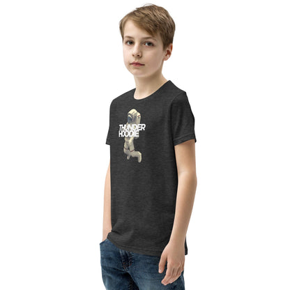 Kids Astronautist Siah T-Shirt